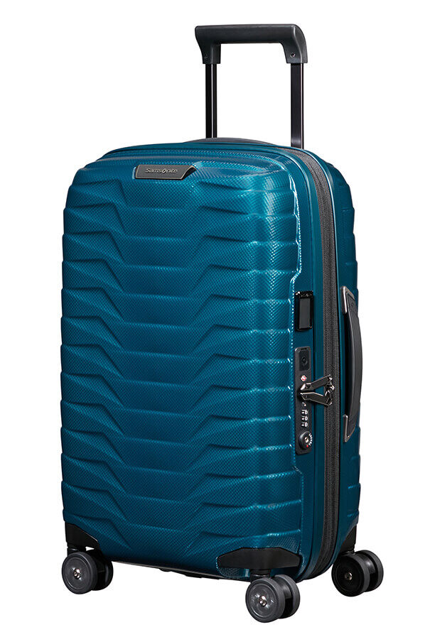 Samsonite Proxis Spinner Expandable Length 35cm 55cm  Bleu p&eacute;trole