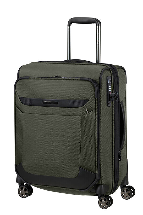 Samsonite Pro-DLX 6 Spinner Expandable 55cm  Groen