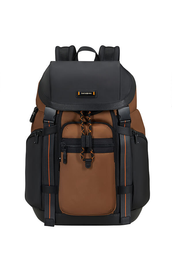 Samsonite Relyon Backpack M 15.6'' with flap  Toffee/Apricot Samsonite Relyon Backpack M 15.6'' with flap  Toffee/Apricot