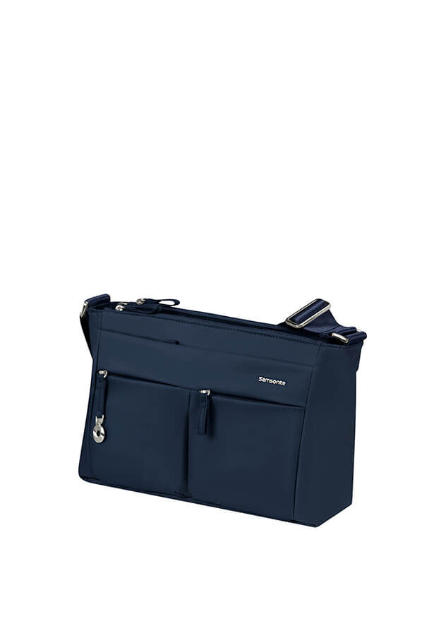 Samsonite Move 5.0 Horiz. Shoulder Bag + Flap  Bleu fonc&eacute;