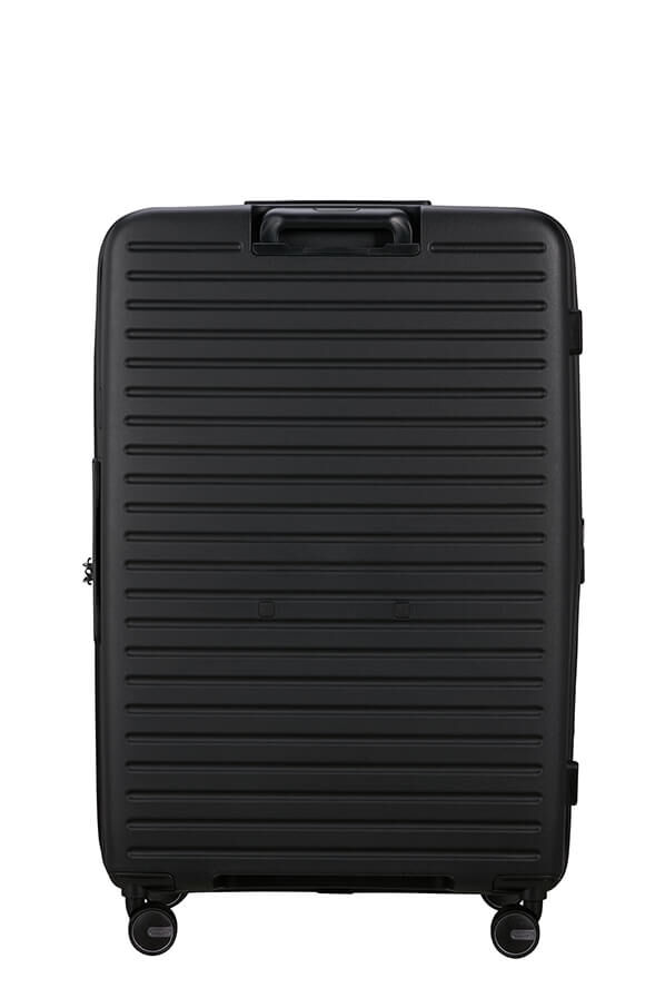 Samsonite Restackd Spinner Expandable 81cm  Black Samsonite Restackd Spinner Expandable 81cm  Black