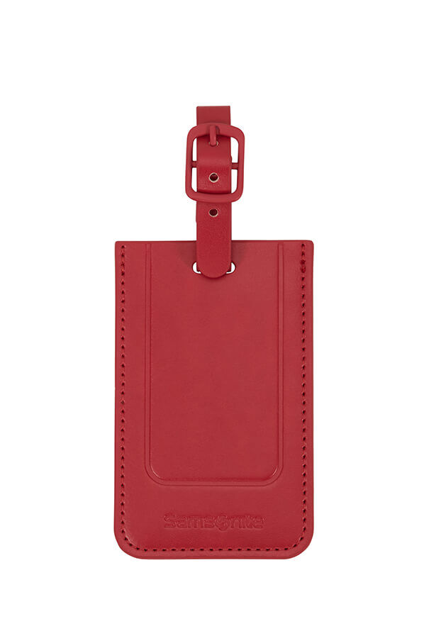 Samsonite Ta Revolution Rectangle Luggage Tag x2  Rood
