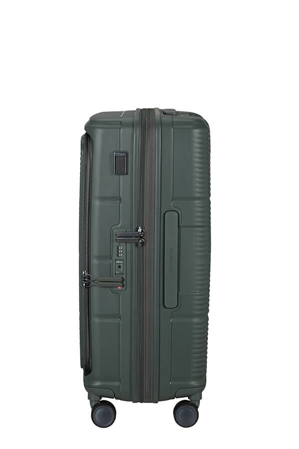 Samsonite Paralux Spinner Expandable Medium Sp 67cm  Olijfgroen