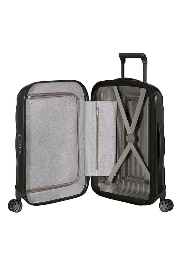 Samsonite C-Lite Spinner Expandable 55cm  Zwart