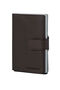 Samsonite Alu Fit 202 - Slide-up Wallet  Marron foncé