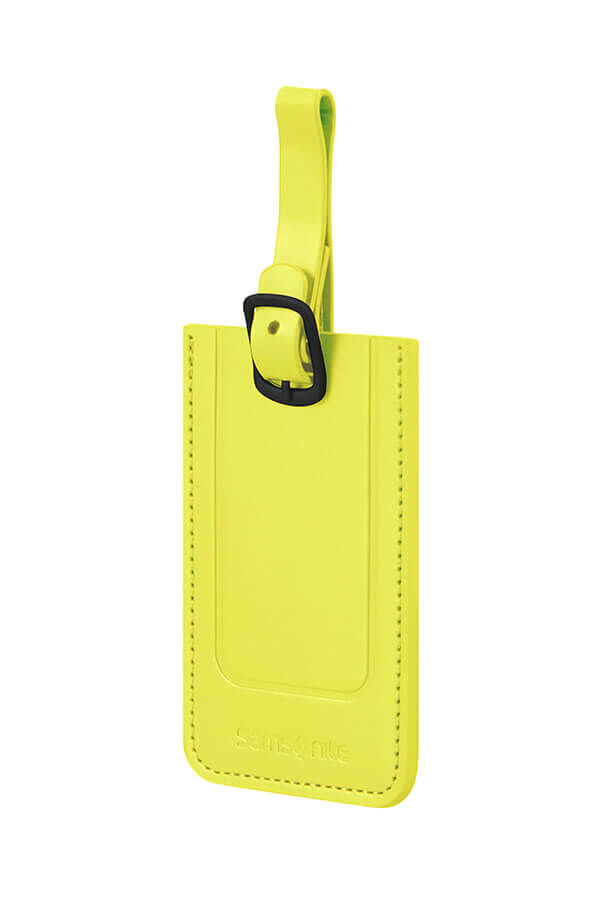 Samsonite Ta Revolution Rectangle Luggage Tag x2  Lime