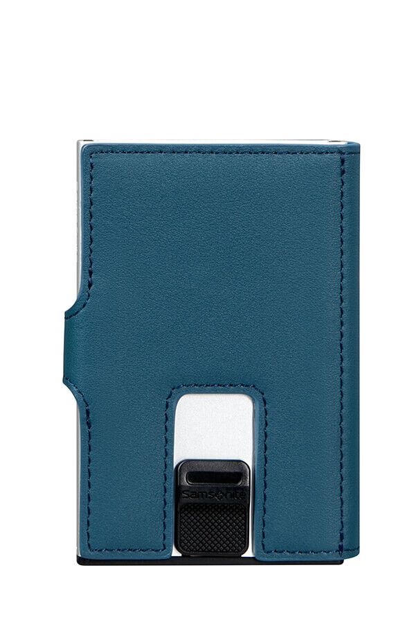 Samsonite Alu Fit Slide-up Wallet Proxis  Bleu p&eacute;trole