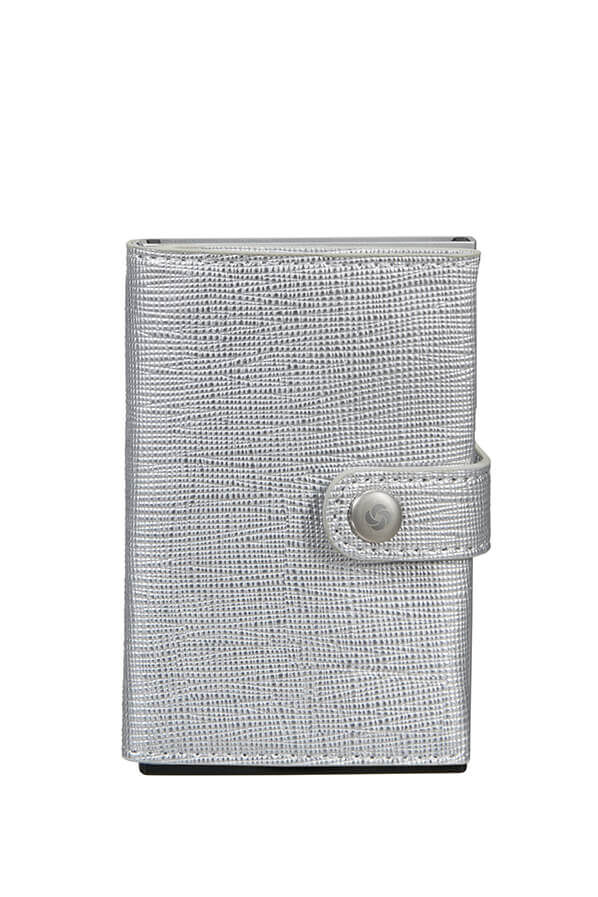 Samsonite Alu Fit 202 - Slide-up Wallet  Argent
