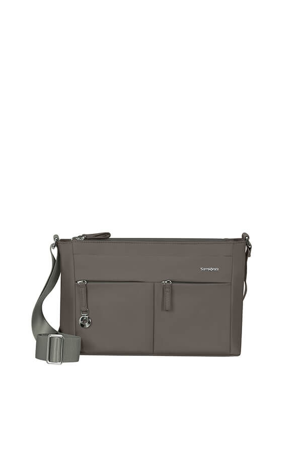 Samsonite Move 5.0 Horiz. Shoulder Bag + Flap  Gunmetal Green