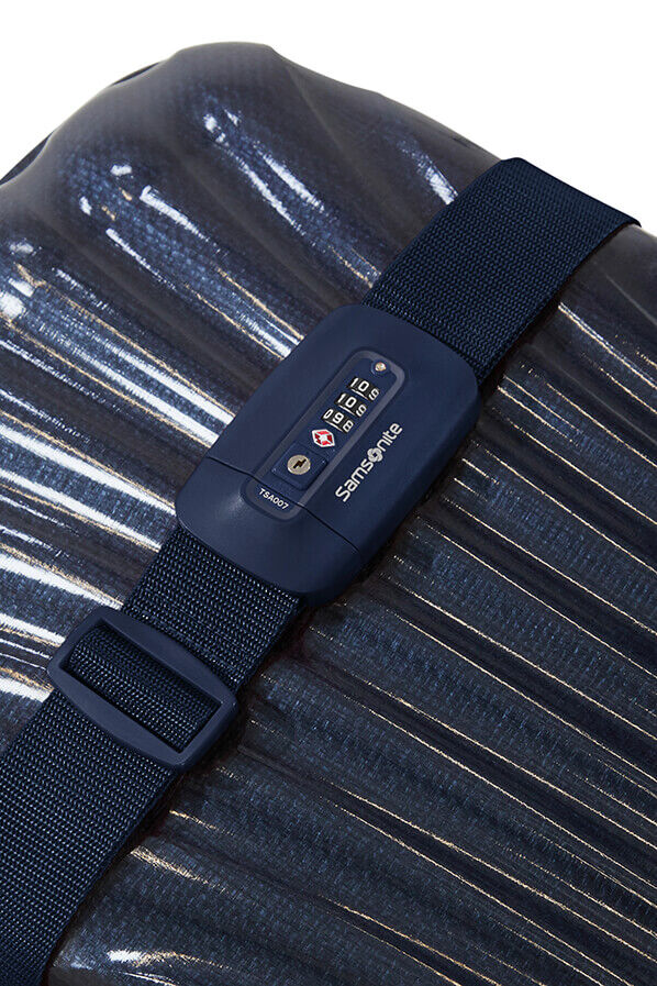 Samsonite Ta Revolution Luggage Strap/TSA Lock  Bleu nuit
