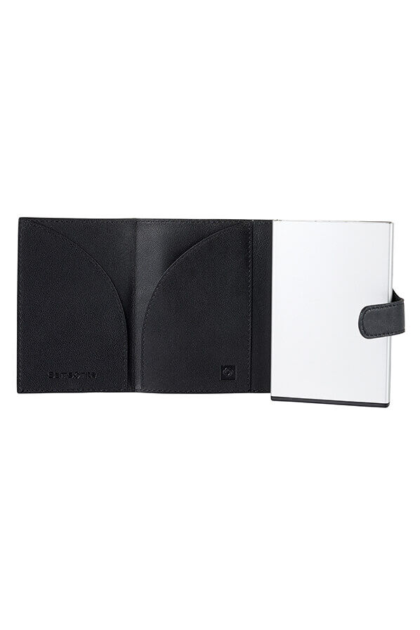 Samsonite Alu Fit 202 - Slide-up Wallet  Noir Samsonite Alu Fit 202 - Slide-up Wallet  Noir