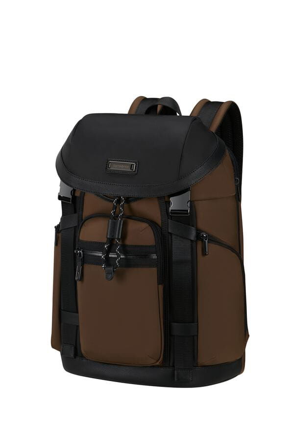 Samsonite Relyon Backpack M 15.6'' with flap  Bruin