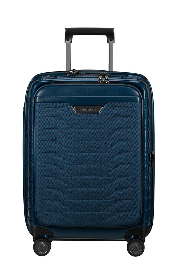 Samsonite Proxis Spinner Expandable Easy Access 55cm  Bleu p&eacute;trole