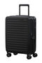 Samsonite Restackd Spinner Expandable 55cm  Black Samsonite Restackd Spinner Expandable 55cm  Black