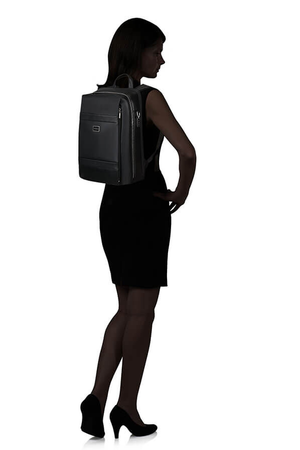 Image Biz Leather Sac &agrave; dos 14.1" | Samsonite Image Biz Leather Backpack 14.1'  Noir