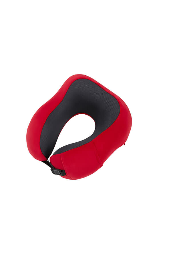 Samsonite Ta Revolution Ergonomic Memory Foam Pillow  Rouge
