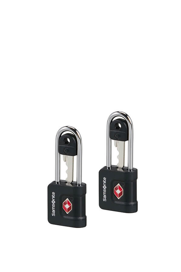 Samsonite Ta Revolution Key Lock TSA x2  Noir