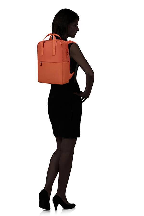 Samsonite 4Pack Laptop Backpack + Handles 14.1'  Rust Samsonite 4Pack Laptop Backpack + Handles 14.1'  Rust