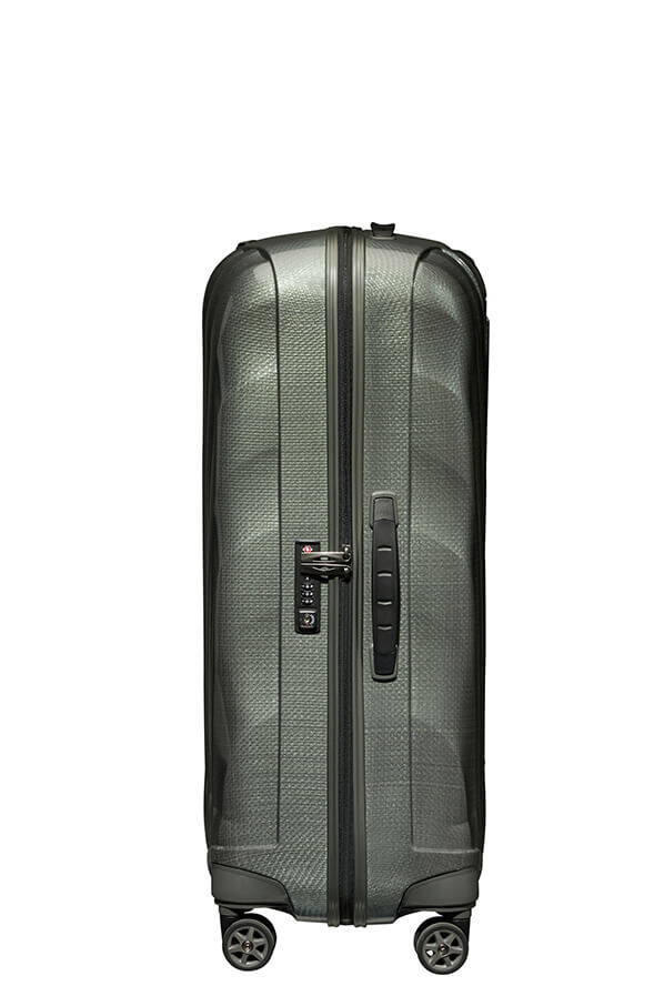 Samsonite C-Lite Spinner 75cm  Vert m&eacute;tal