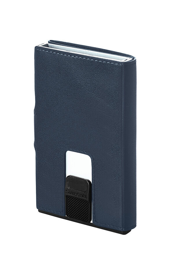 Samsonite Alu Fit 202 - Slide-up Wallet  Bleu