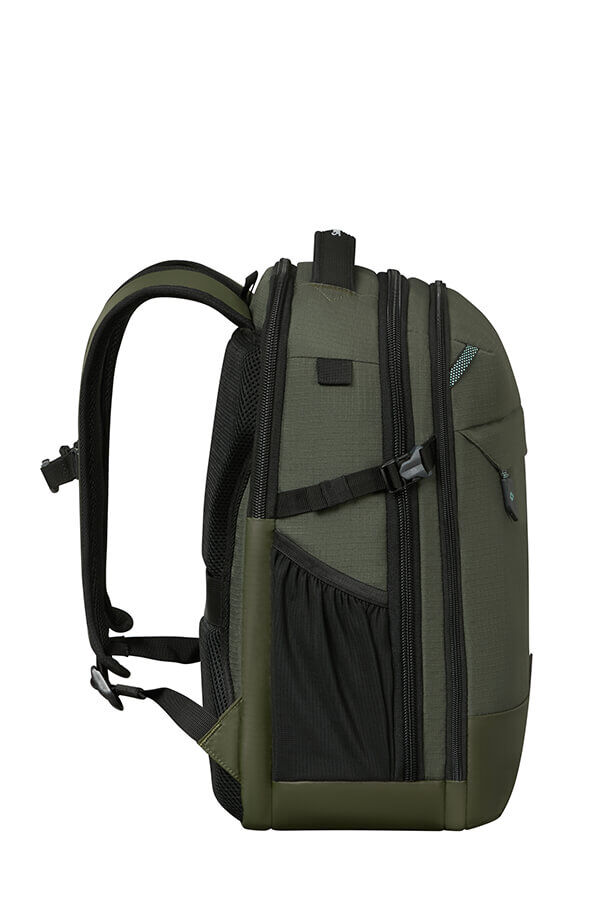 Samsonite Roadseeker Laptop Backpack M  Vert olive fonc&eacute;