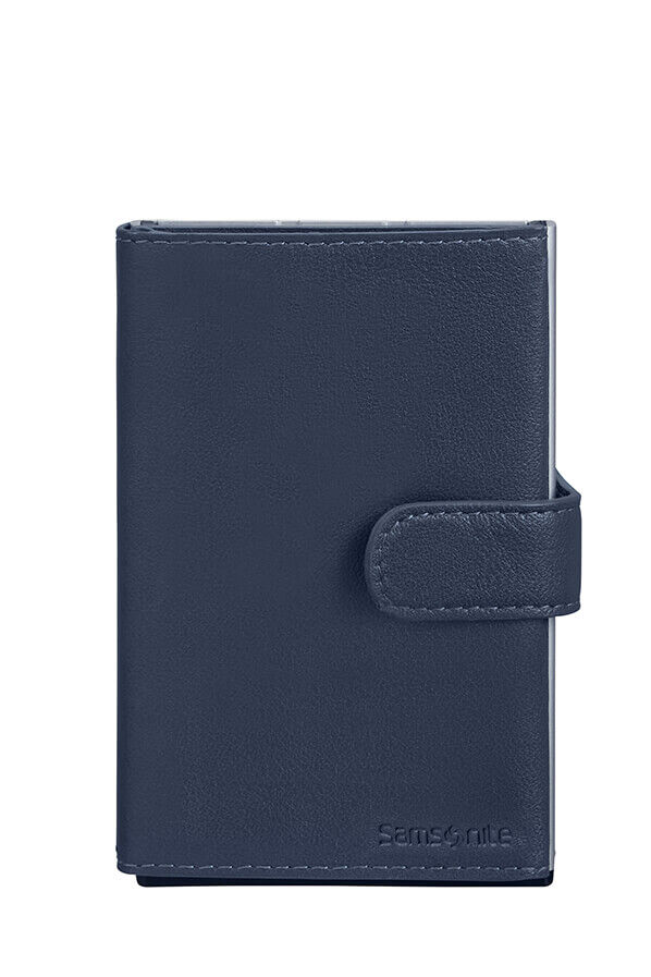 Samsonite Alu Fit 202 - Slide-up Wallet  Bleu