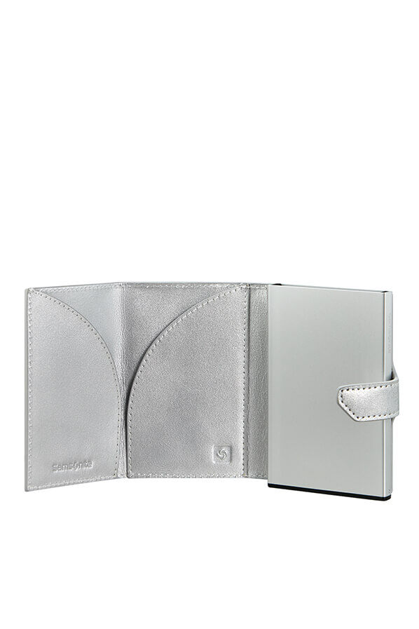 Samsonite Alu Fit Slide-up Wallet Proxis  Zilver