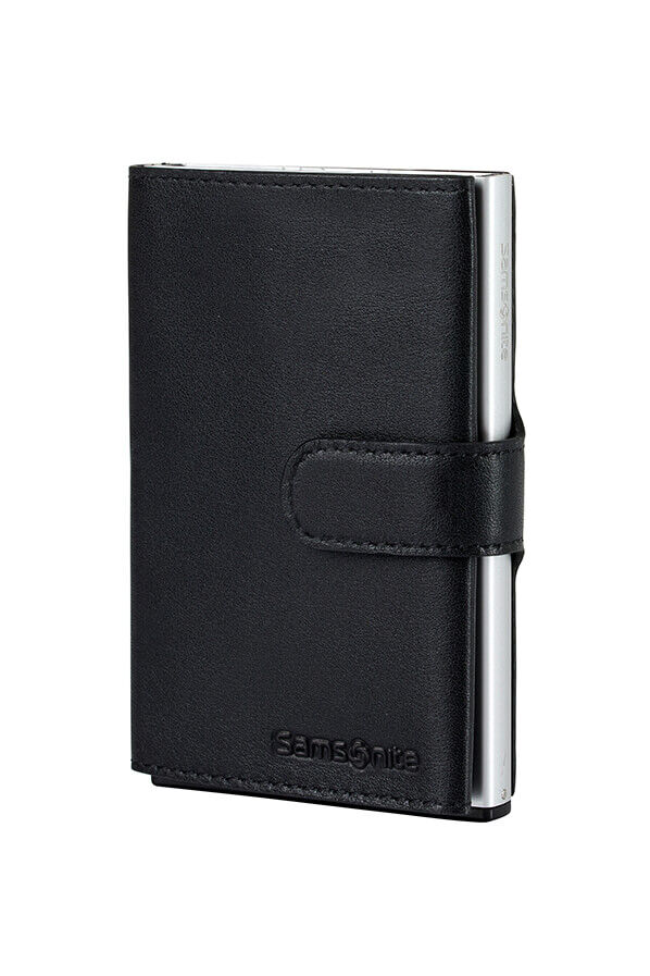 Samsonite Alu Fit 202 - Slide-up Wallet  Noir Samsonite Alu Fit 202 - Slide-up Wallet  Noir