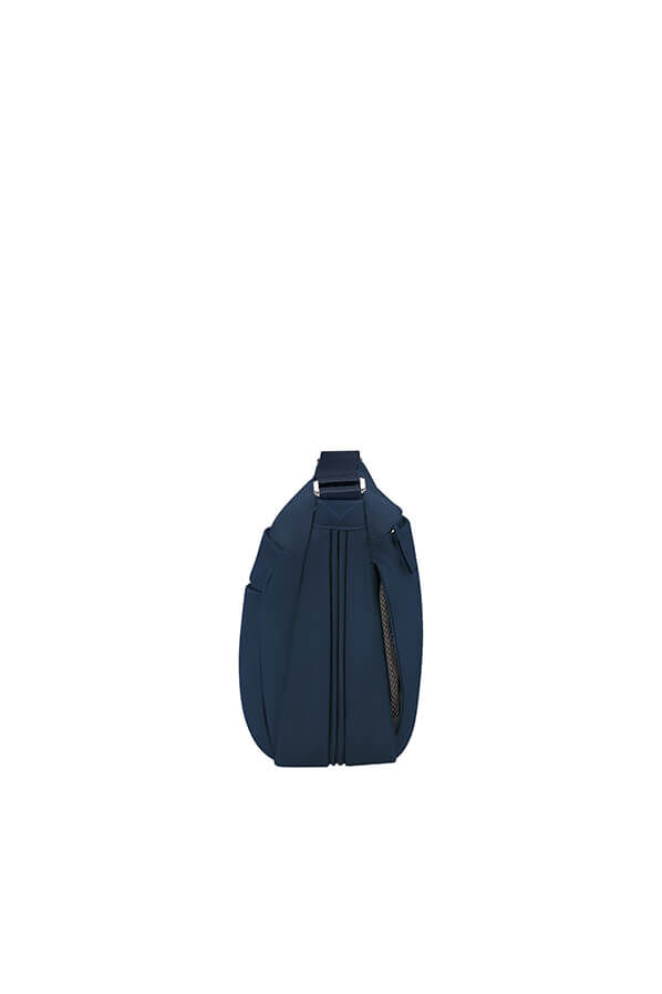 Samsonite Move 5.0 Hobo Bag Round Expandable M  Bleu fonc&eacute;