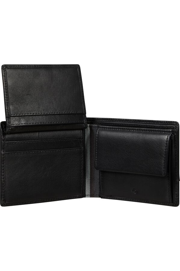 Samsonite Flagged Slg 046 - B 6CC+VFL+2C+C  Zwart Samsonite Flagged Slg 046 - B 6CC+VFL+2C+C  Zwart