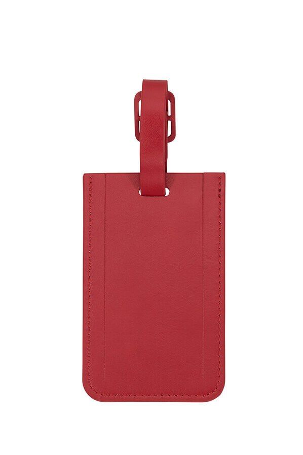 Samsonite Ta Revolution Rectangle Luggage Tag x2  Rood