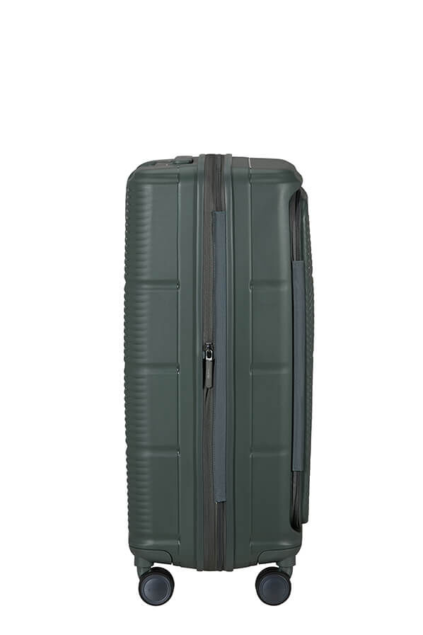Samsonite Paralux Spinner Expandable Medium Sp 67cm  Olijfgroen