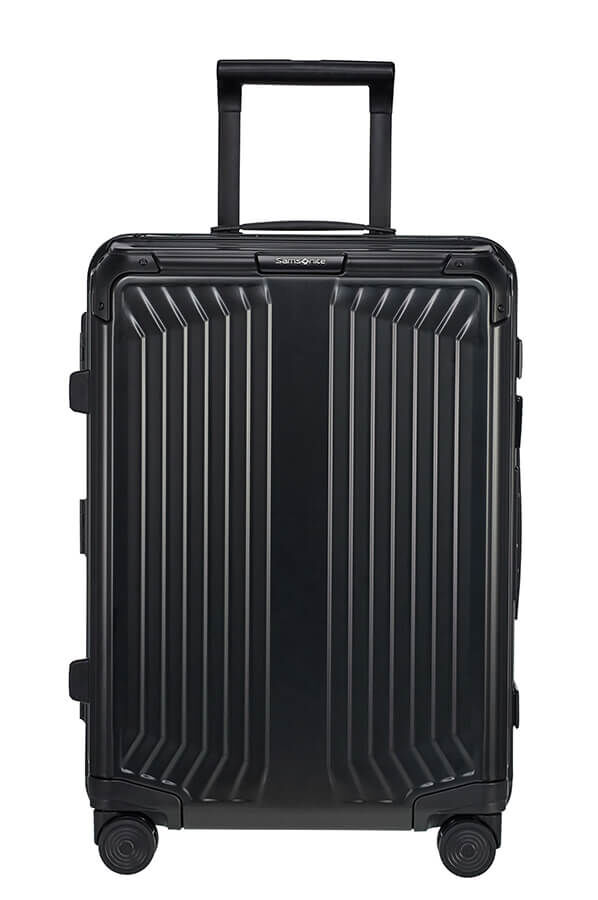 Samsonite Lite-Box Alu Spinner 55cm  Zwart