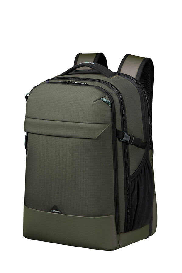 Samsonite Roadseeker Laptop Backpack Expandable L  Donker Olijfgroen