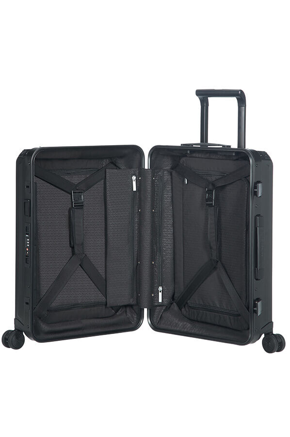 Samsonite Lite-Box Alu Spinner 55cm  Zwart