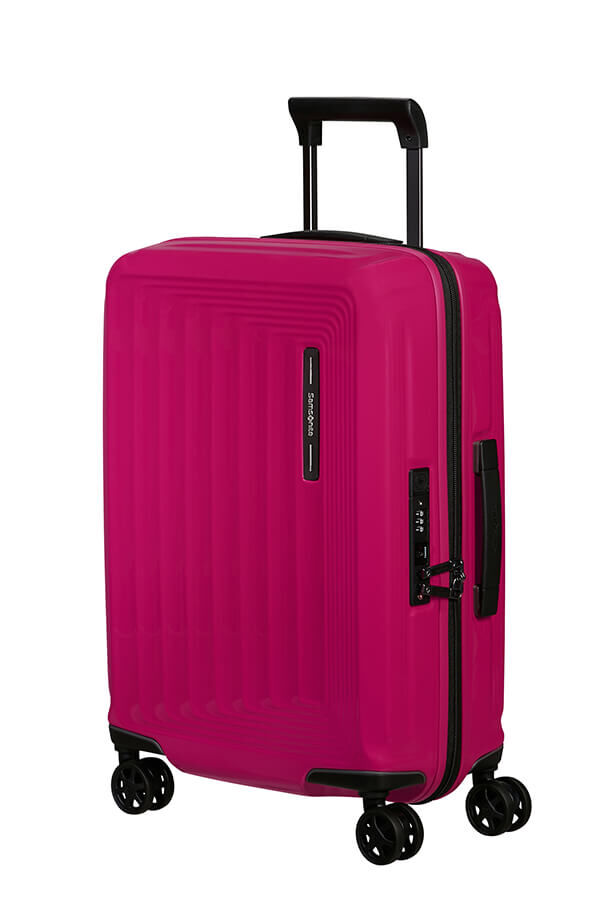 Samsonite Nuon Spinner Expandable 55cm  Metallic Ruby