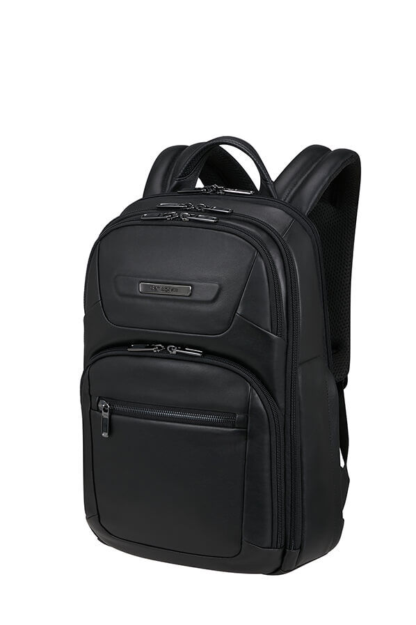 Samsonite Pro-Dlx 6 Leather Backpack 14.1'  Zwart