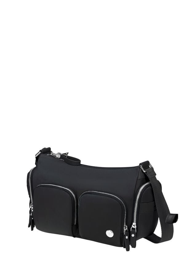 Samsonite Karissa Evo Shoulder Bag Multi Pkt  Noir