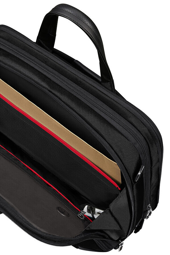 Samsonite Pro-Dlx 6 Bailhandle Expandable 15.6'  Zwart
