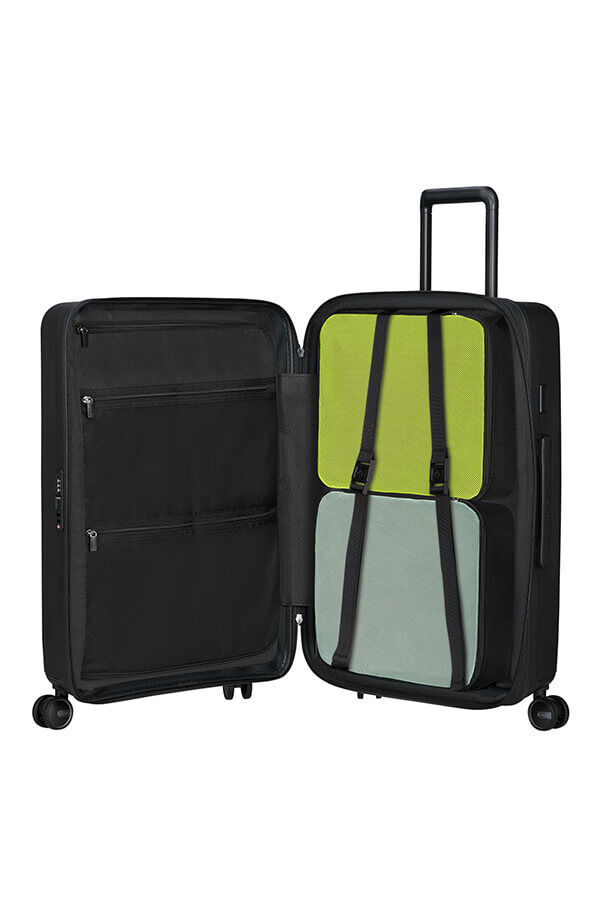 Samsonite Restackd Spinner Expandable 68cm  Noir