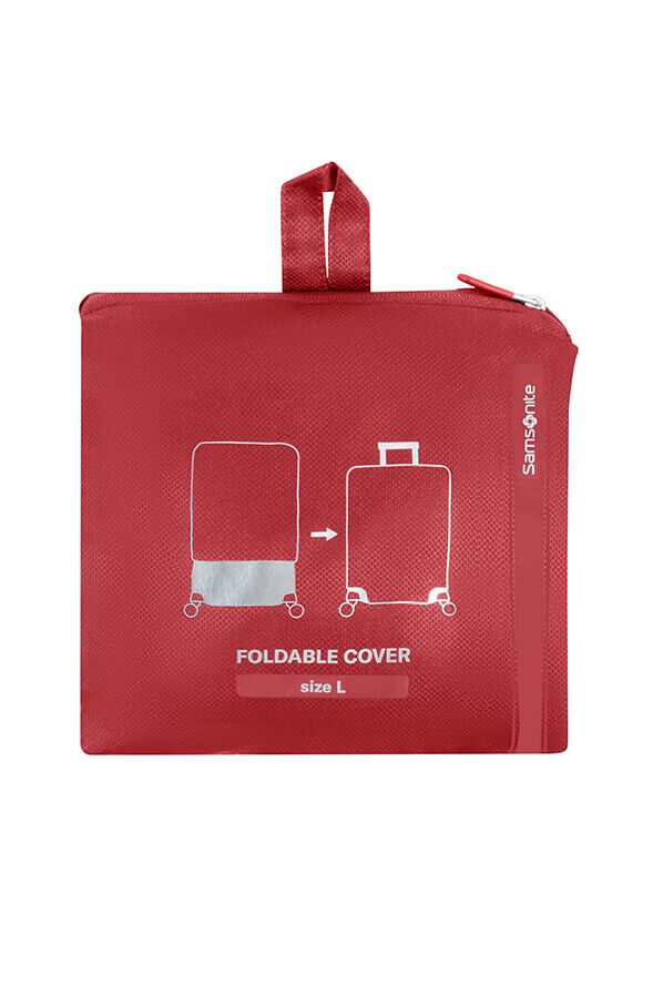 Samsonite Ta Revolution Foldable Luggage Cover L  Rood