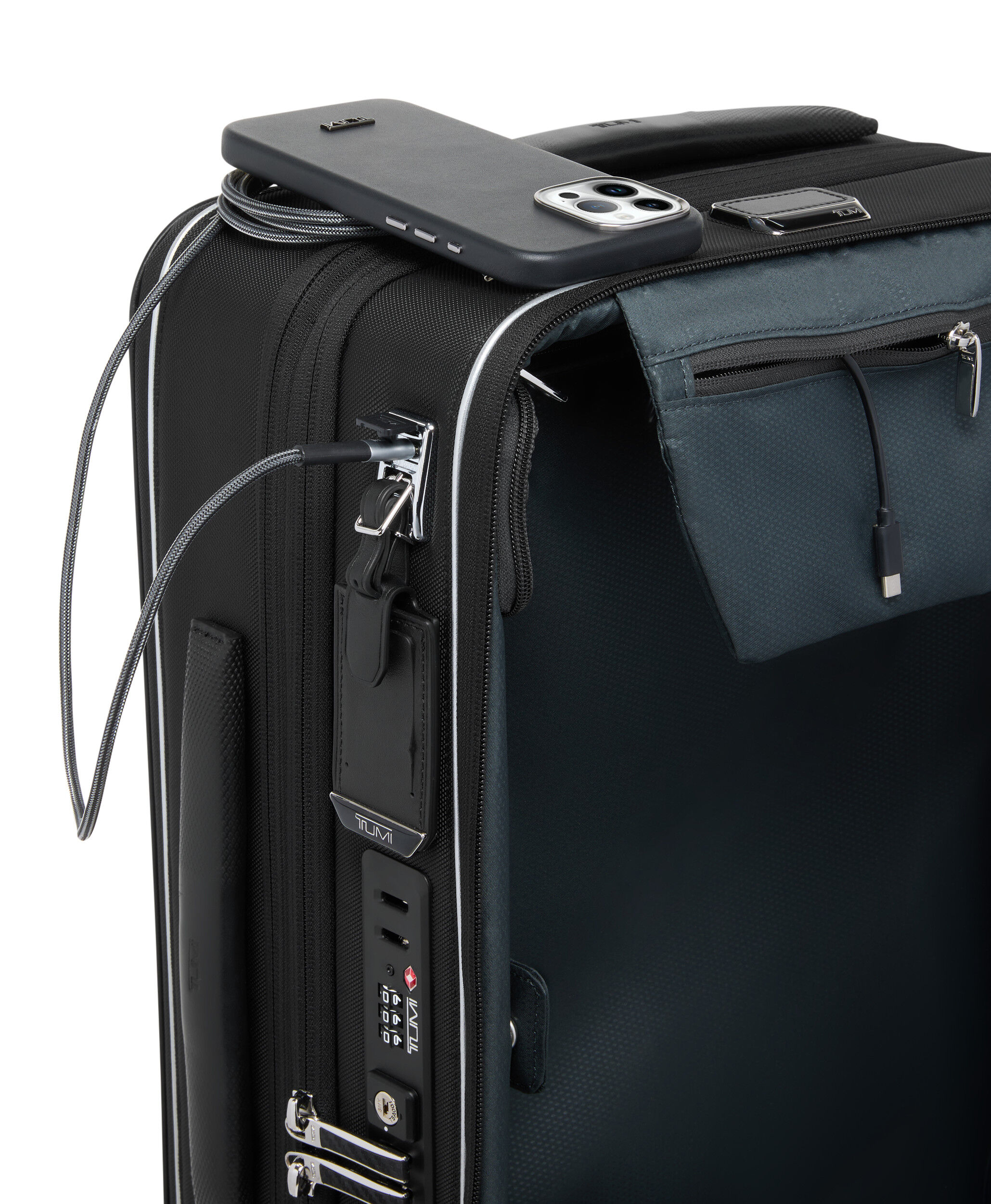 TUMI Internationale Dual Access Uitbreidbare Handbagagekoffer 56 cm