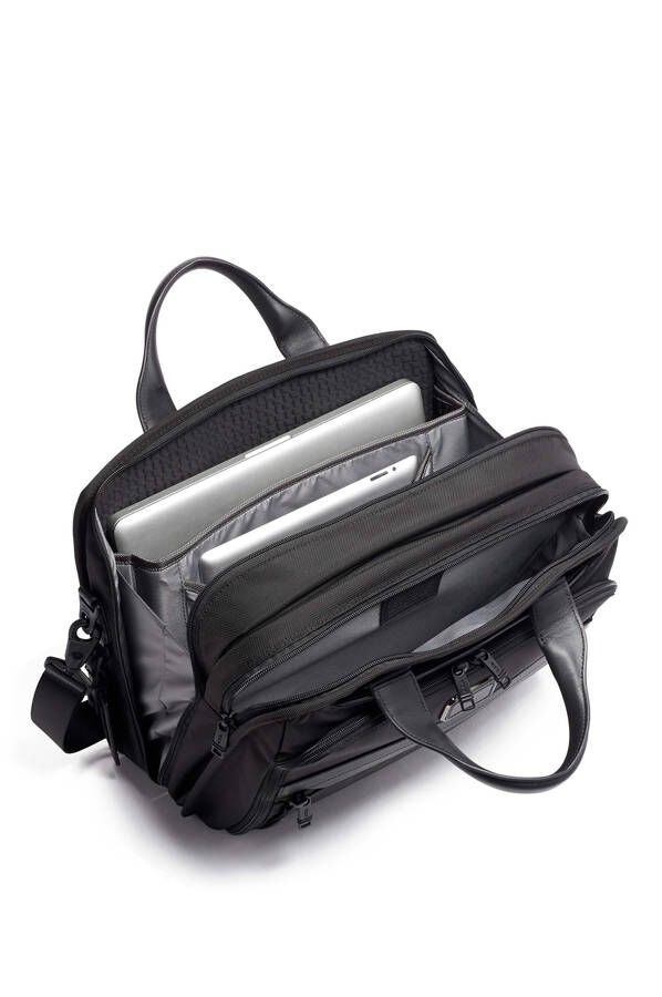 TUMI Alpha 3 ORGANIZER BRIEF Black