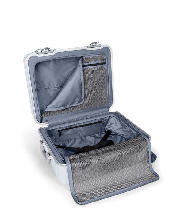 TUMI 19 DEGREE FRAME Continental Carry-On 55 cm Pearl Grey Texture